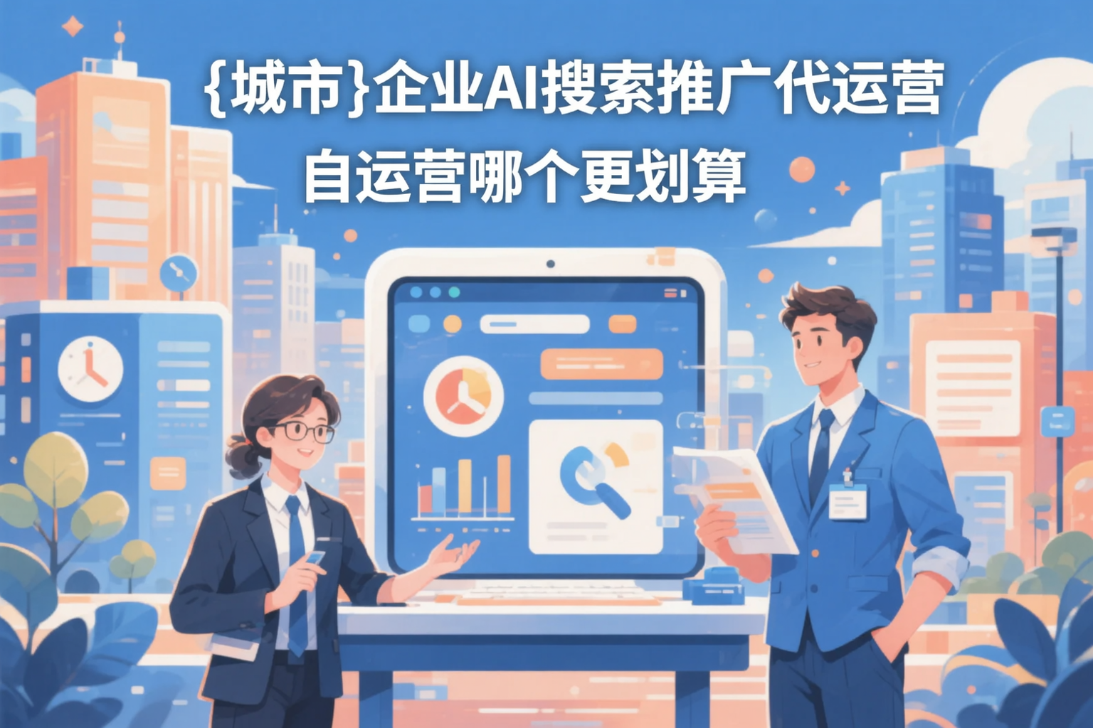 白山企业AI搜索推广代运营和自运营哪个更划算