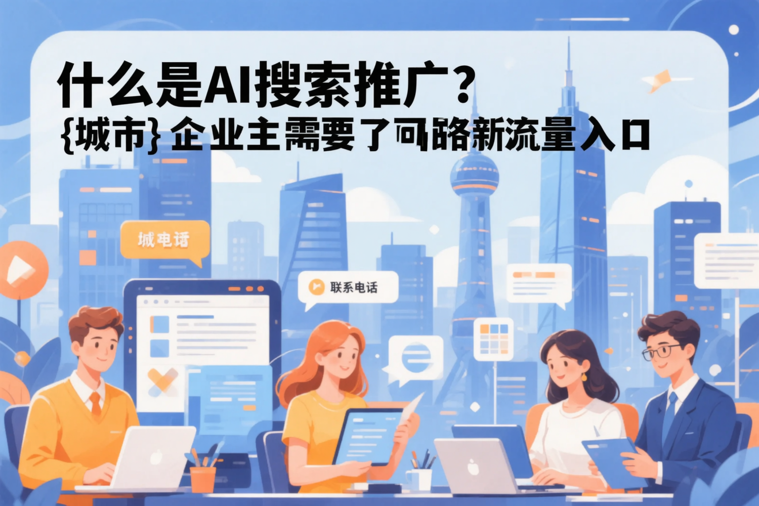 什么是AI搜索推广？白山企业主需要了解的新流量入口