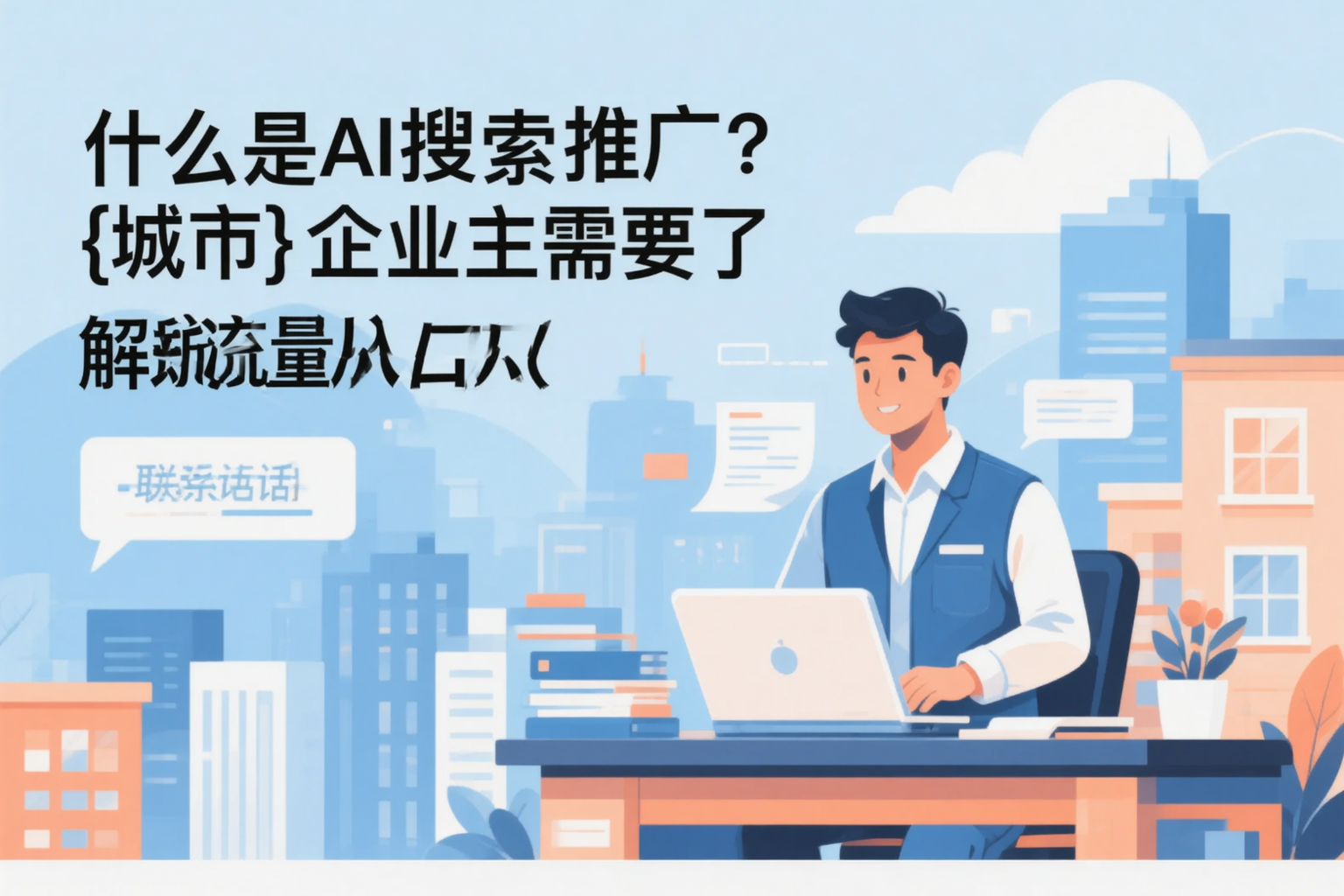 什么是AI搜索推广？白山企业主需要了解的新流量入口