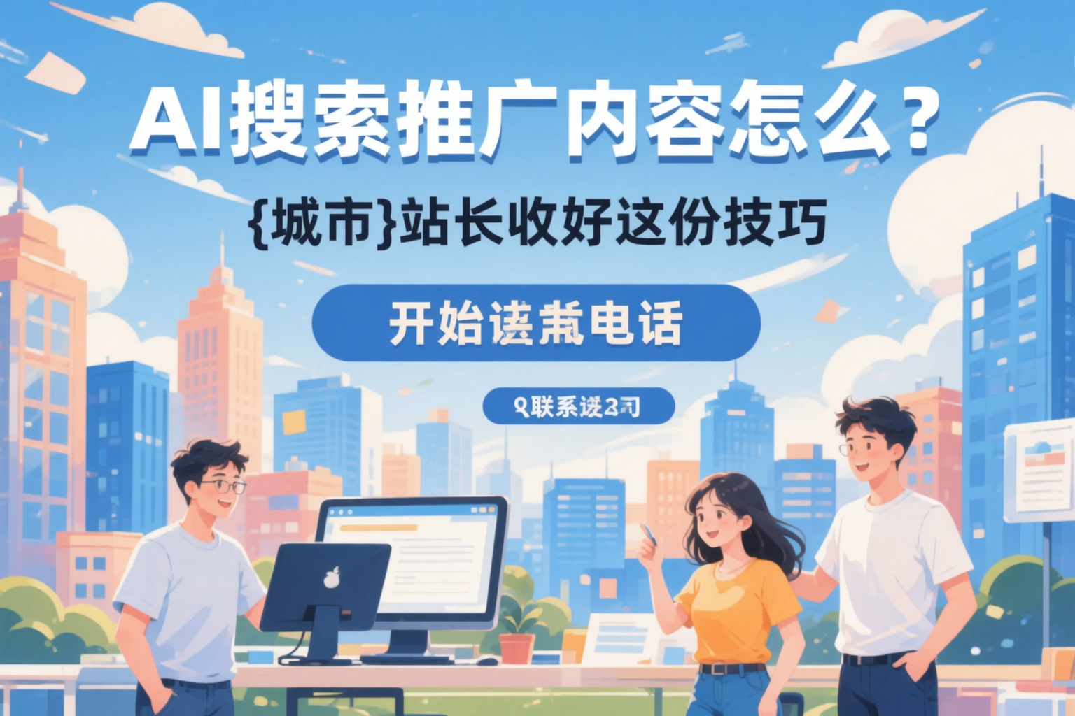 AI搜索推广内容怎么写？白山站长收好这份技巧