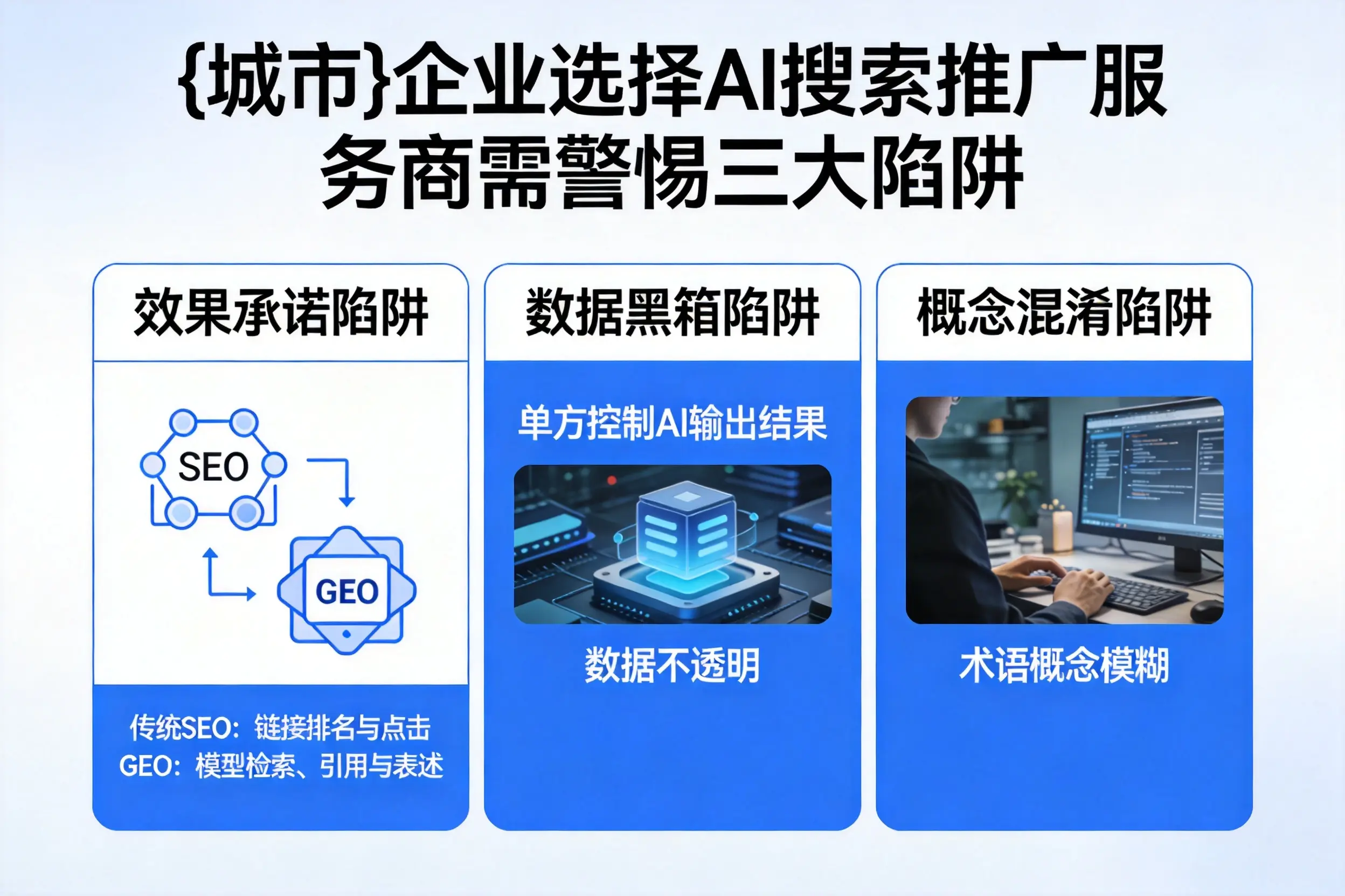 白山企业选择AI搜索推广服务商需警惕三大陷阱