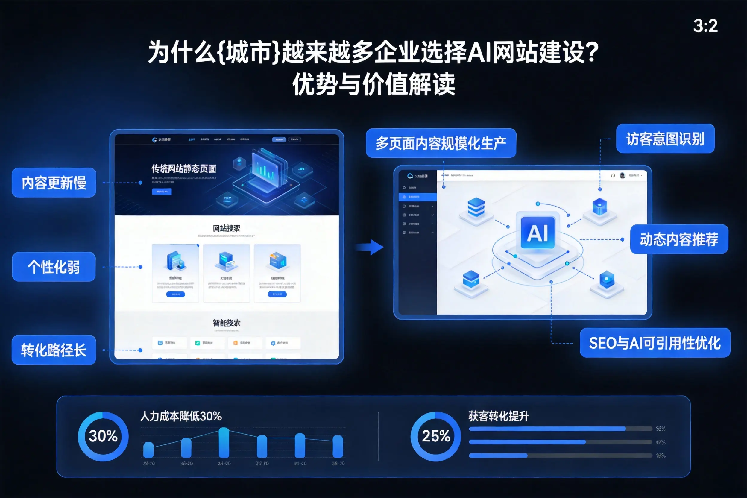 为什么白山越来越多企业选择AI网站建设？优势与价值解读