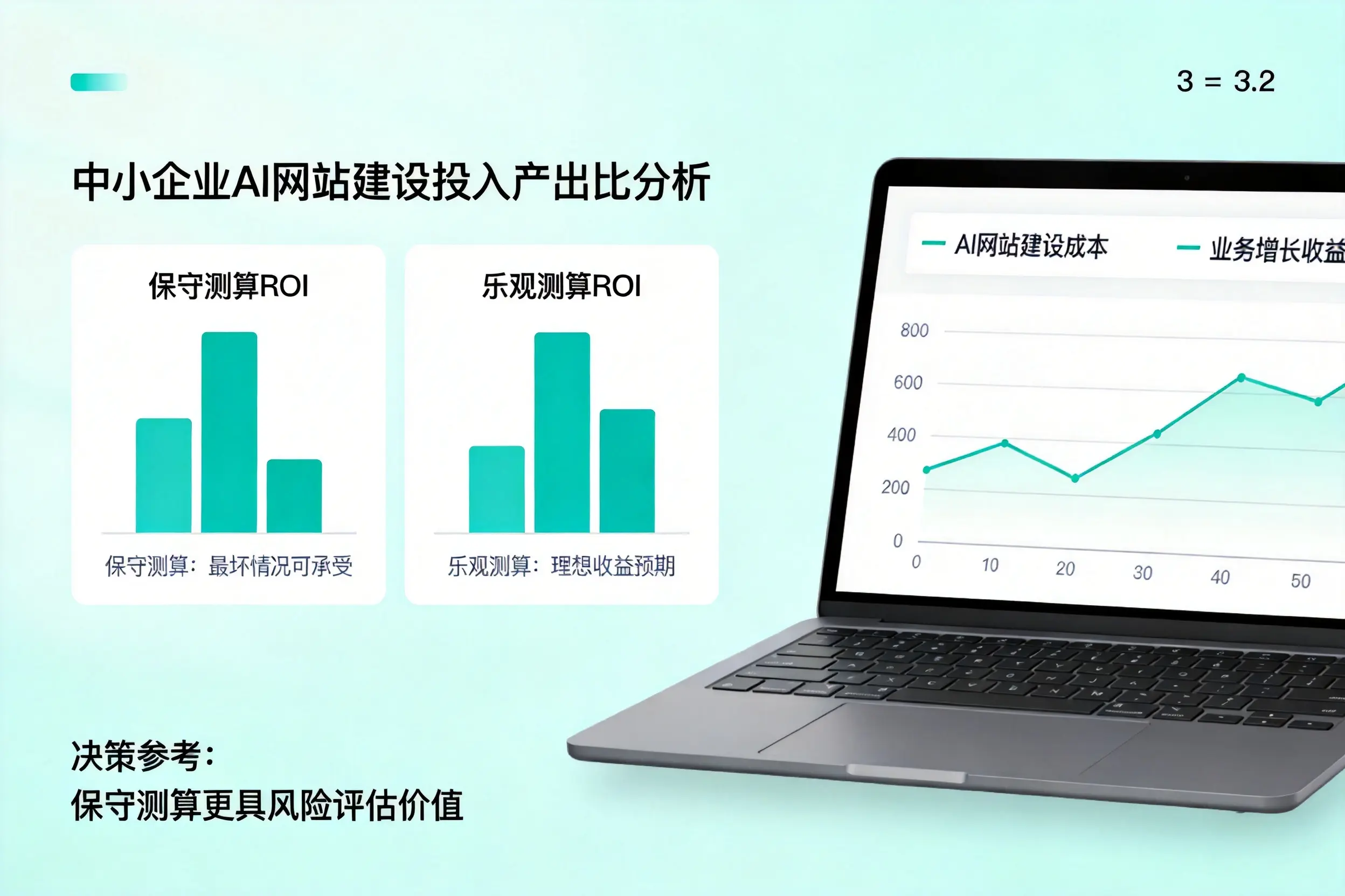 白山中小企业AI网站建设投入产出比怎么算？先看这份分析
