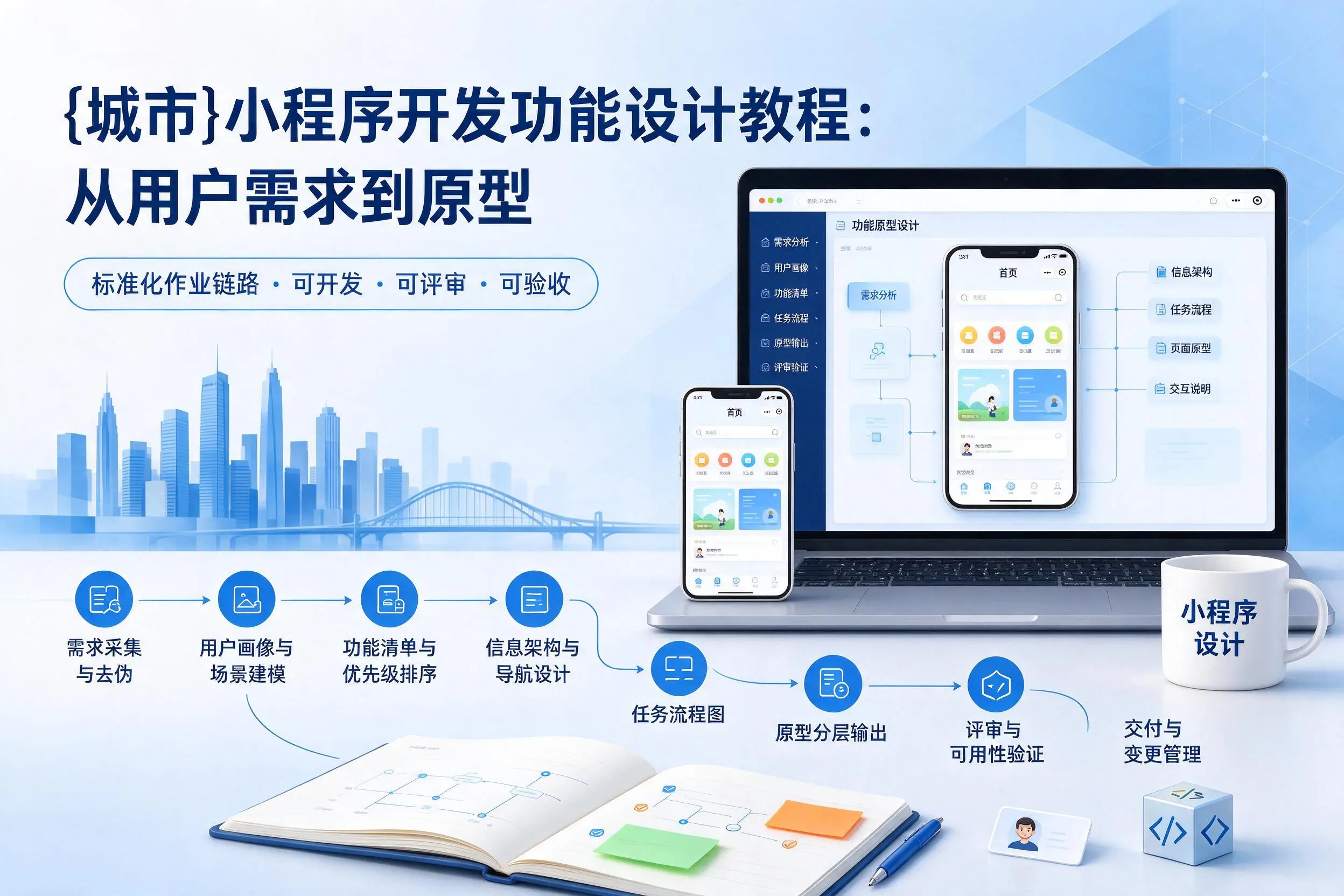 白山小程序开发功能设计教程：从用户需求到原型